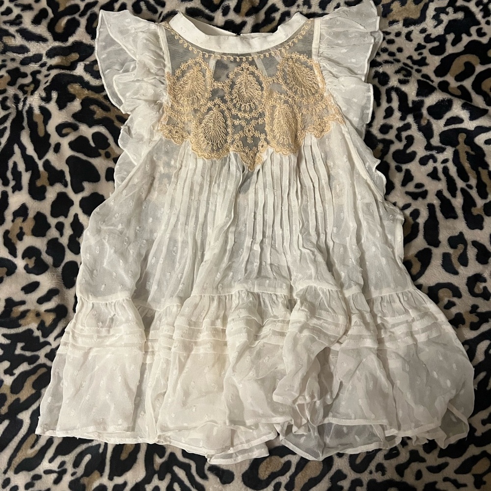 White and cream top